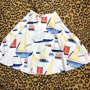 Donna Lee sail boat skirt